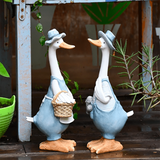 Duck Ornaments Resin Garden Sculpture
