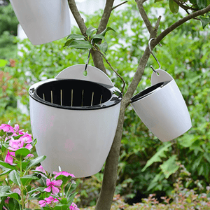 Self Watering Wall Hanging Flower Pots aplanter